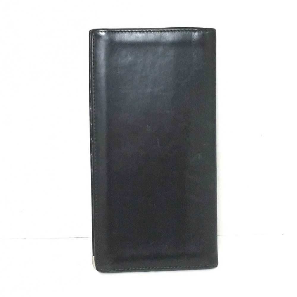 Salvatore Ferragamo Black Purse Bill Leather